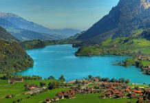 Khám phá vẻ đẹp nên thơ của hồ Brienz khi đi tour du lịch Thụy Sĩ